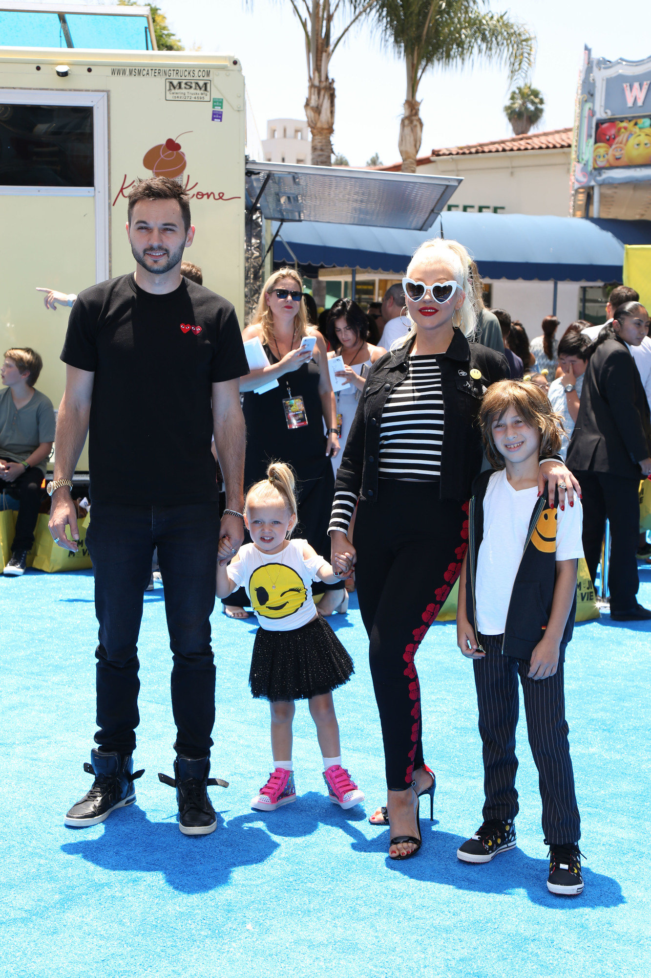 Christina Aguilera se inspiró en la lluvia de verano para el nombre de su hija.