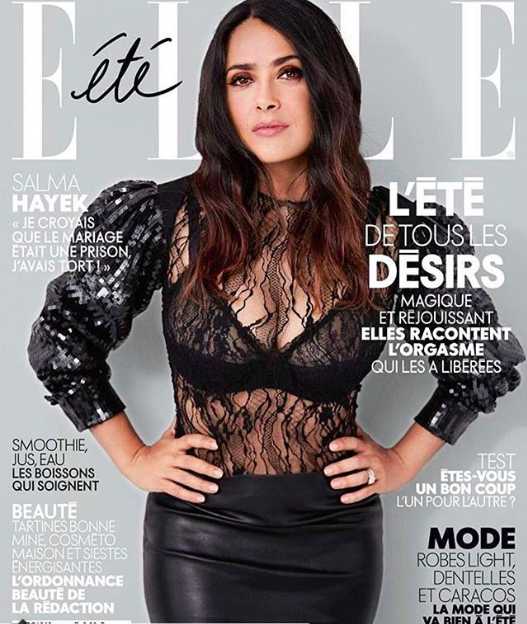 Es portada de la Elle francesa y de muchas revistas más.