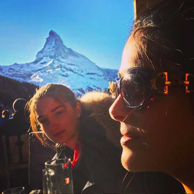 Vacaciona en los Alpes suizos.