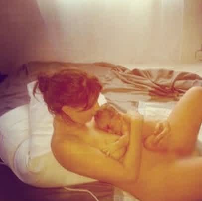 Beautiful Images Capture Lorio’s Wonderful Birth Moment At Home. 5 It's a boy!