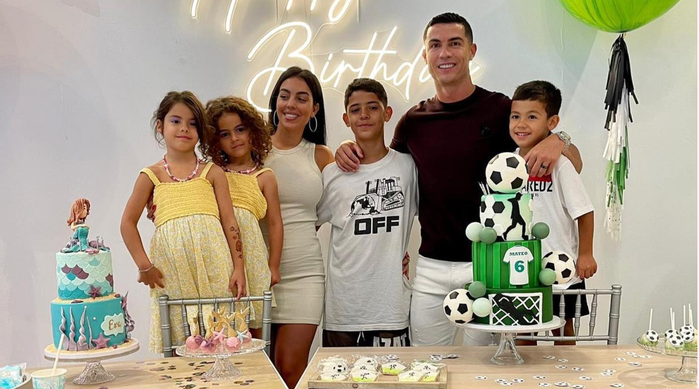 Cristiano Ronaldo y el emotivo mensaje de cumpleaños a su hijo