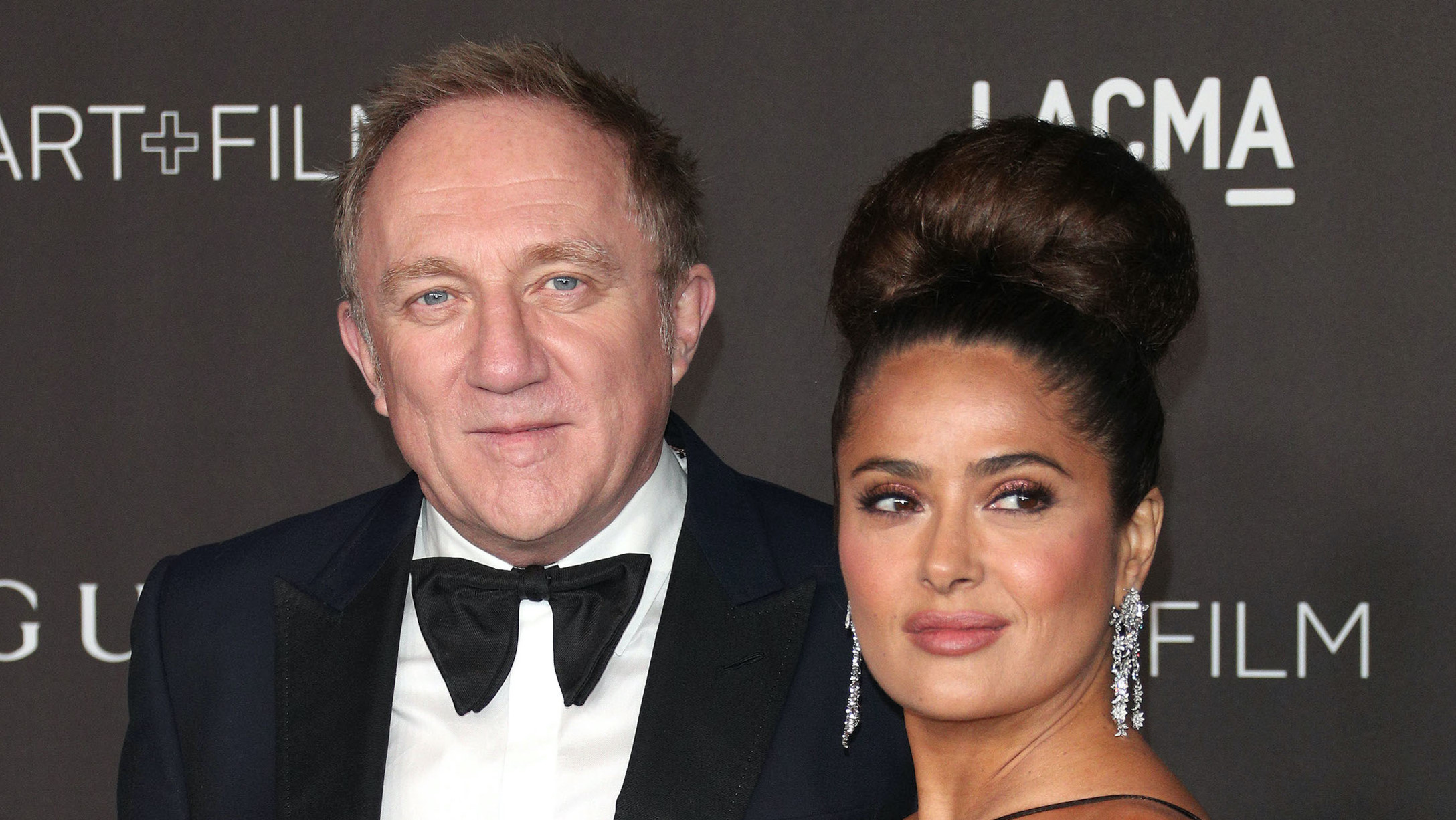 Salma Hayek finally addresses claims that she married her husband for money  