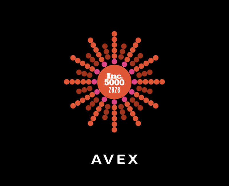 Avex Recognized on the 2023 Inc. 5000 for the 2nd time!