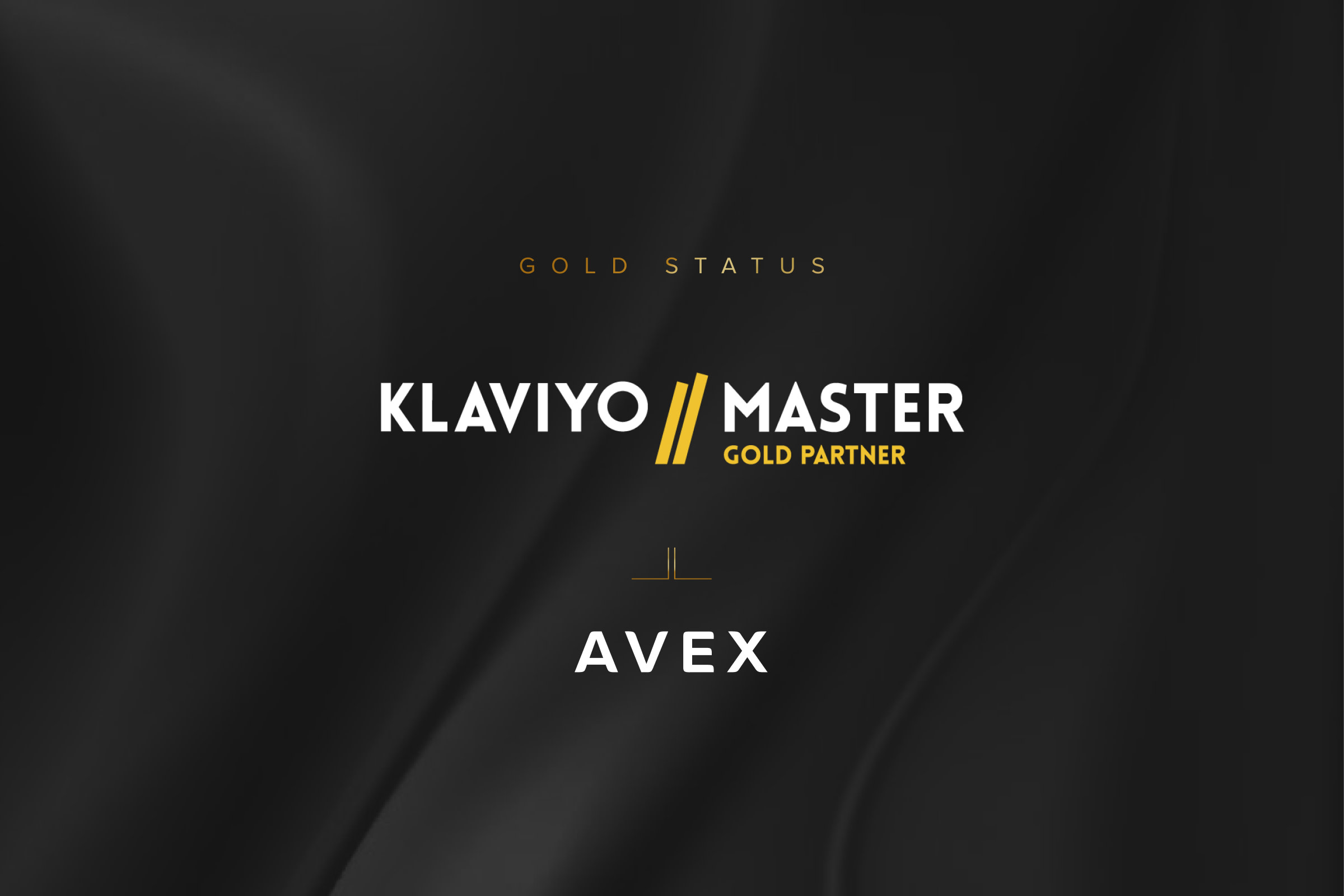 Avex is now a Klaviyo Master Gold Partner, specializing in email marketing for DTC e-commerce brands.