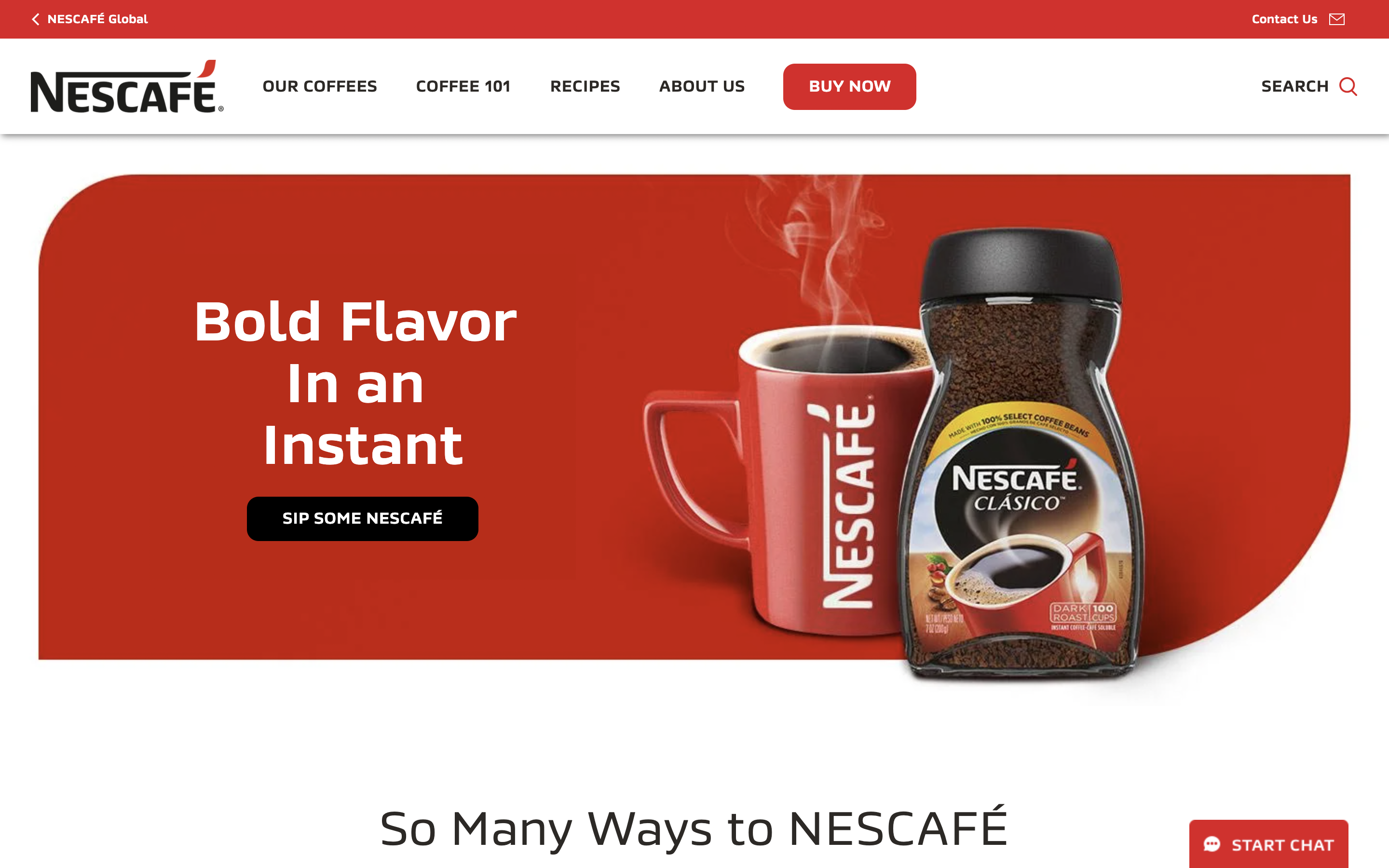 Nescafe Screen Shot 2021