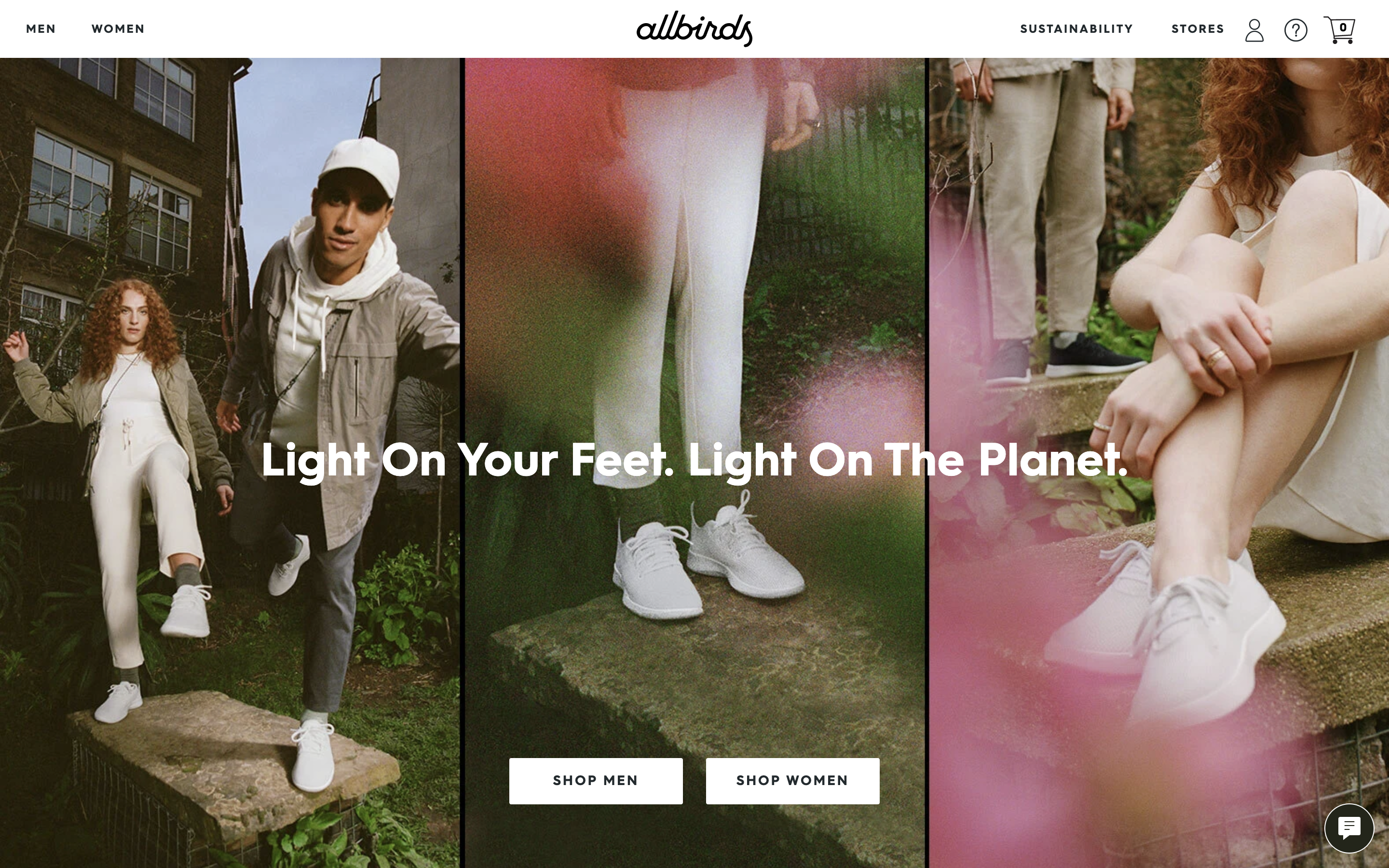 Allbirds Shopify Screen Shot 2021