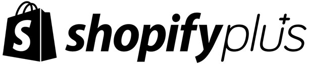 Shopify Plus Logo Black