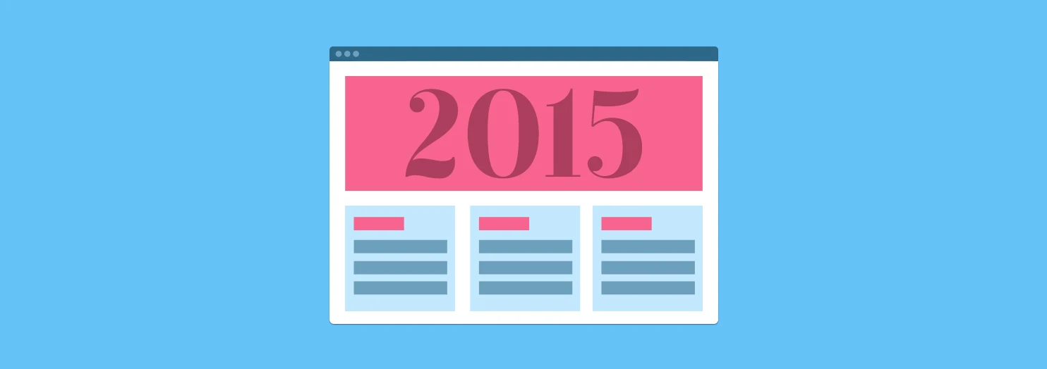 Top Web Design Trends of 2015