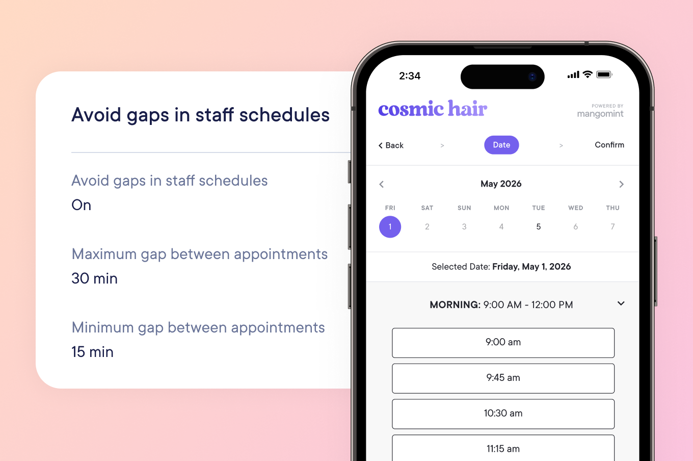 Avoiding gaps just got smarter 📅