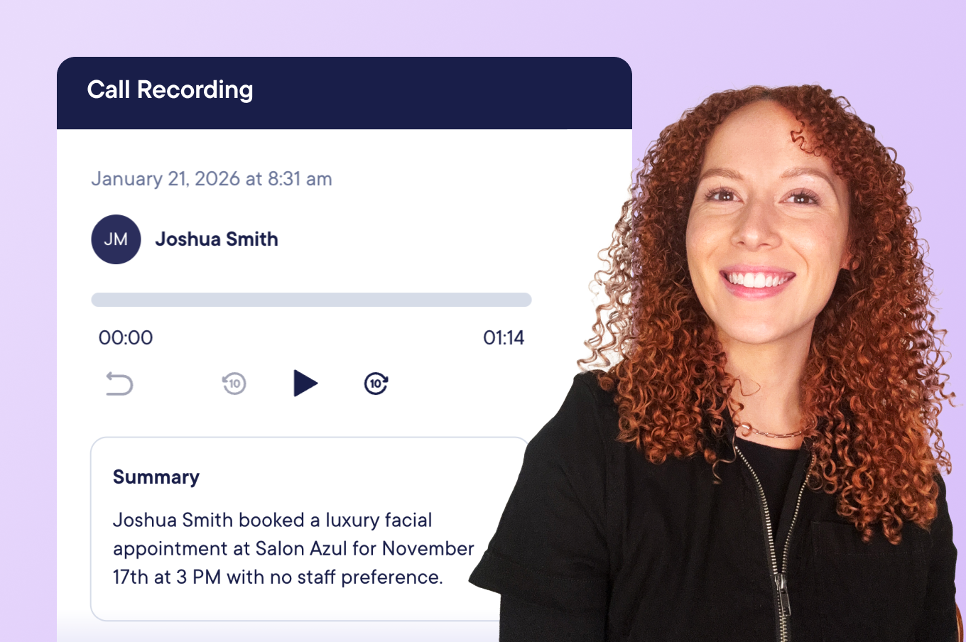 Automatically record and transcribe phone calls 📞