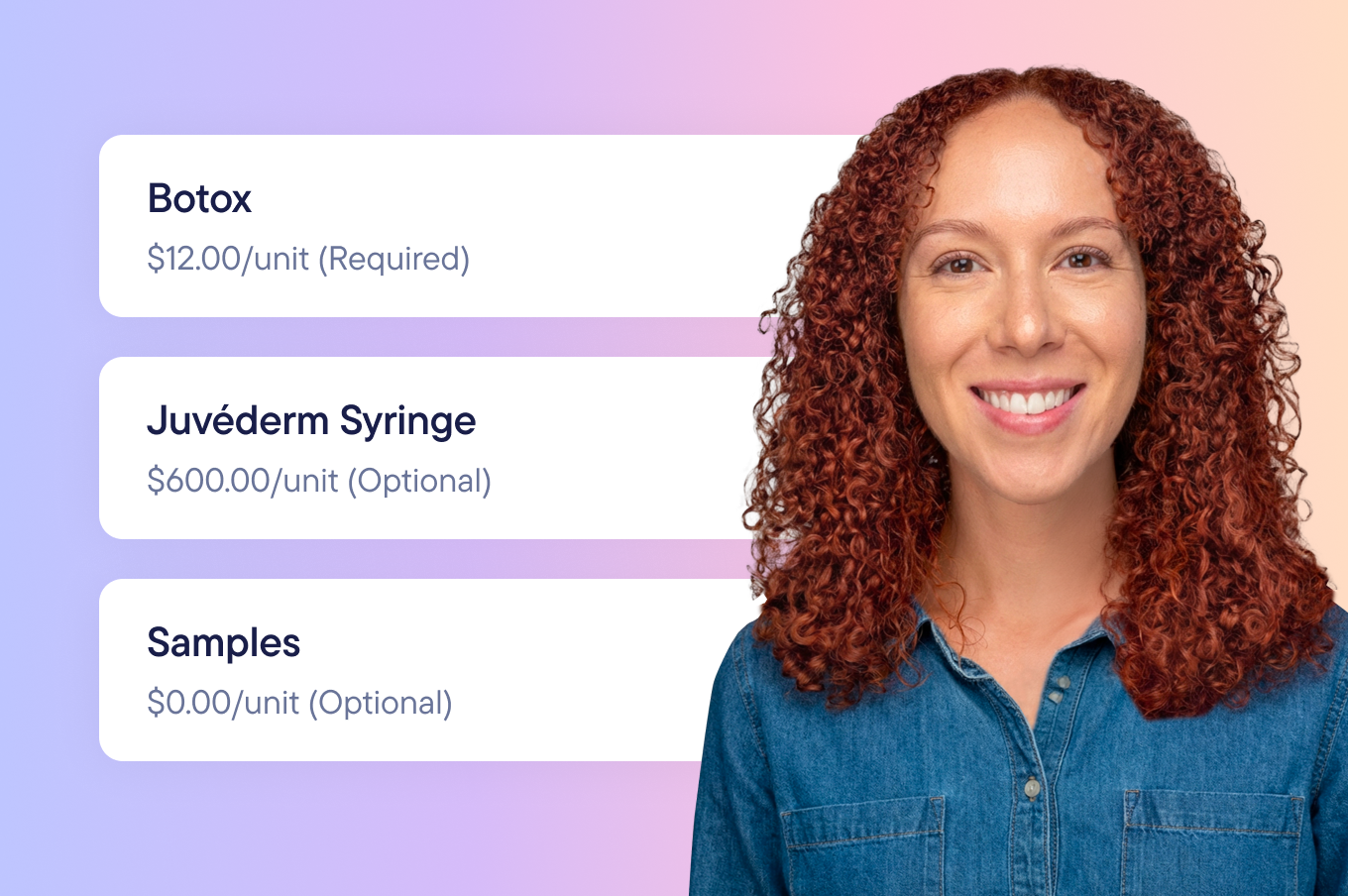 Track products used in services