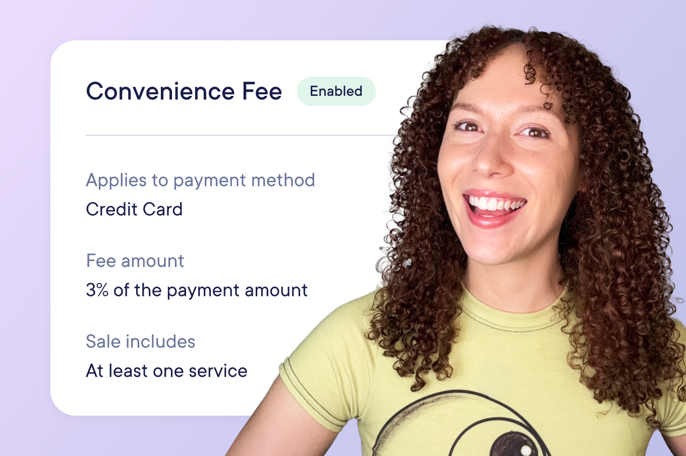 Charge custom fees at checkout