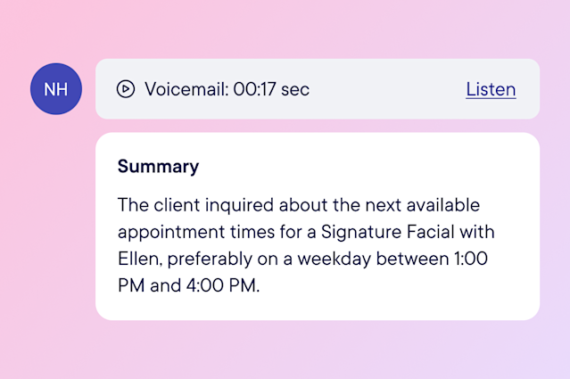 New summaries and transcripts for voicemail 📝