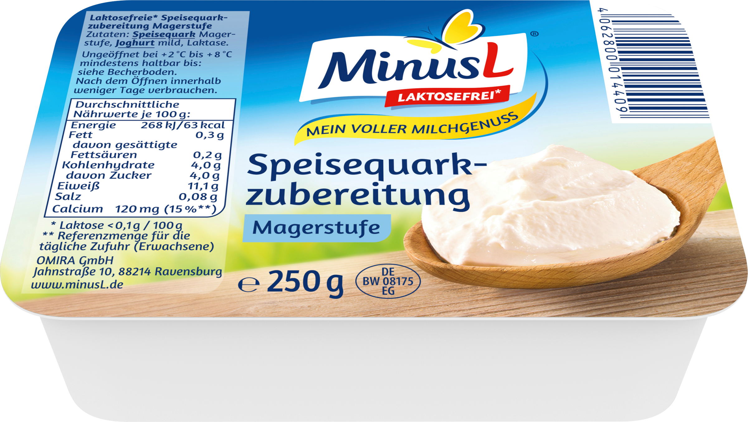 [MINUSL -  Product Range Image] quark magerstufe