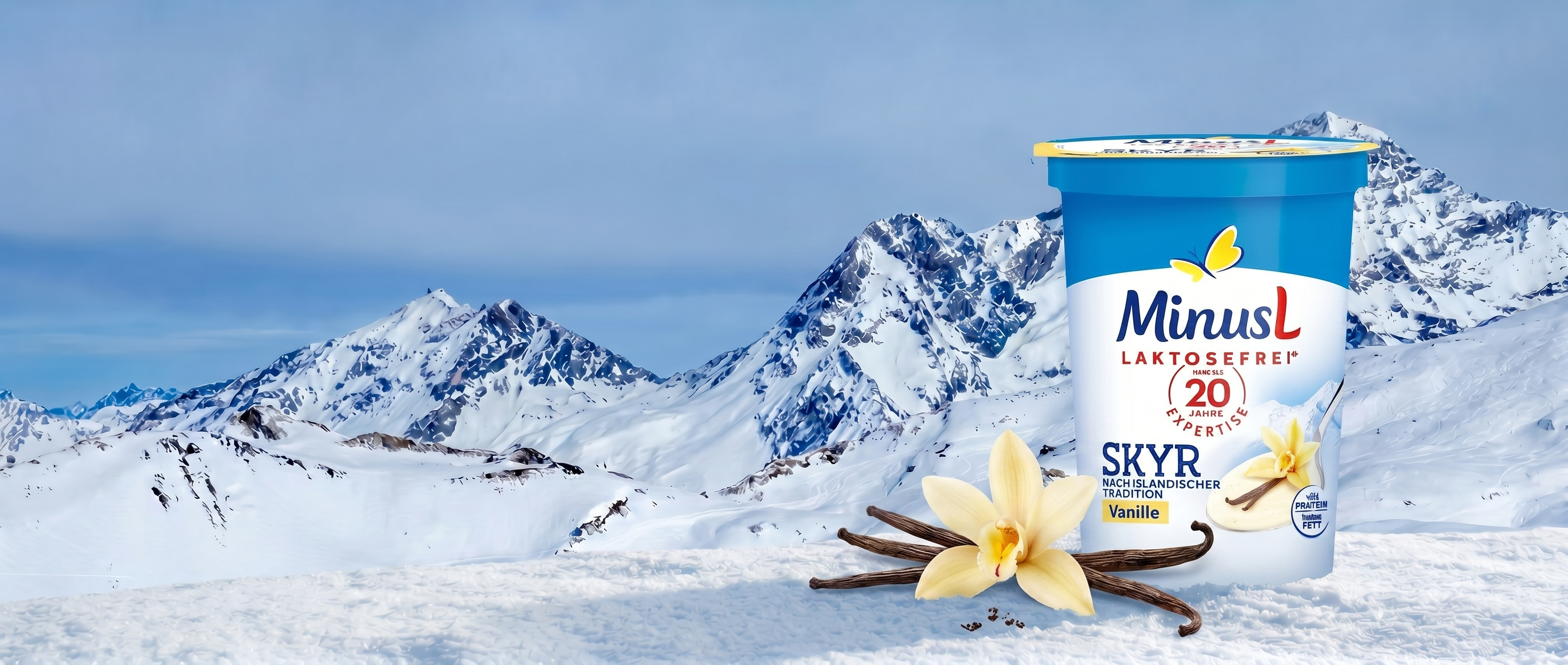 Skyr Vanille Banner