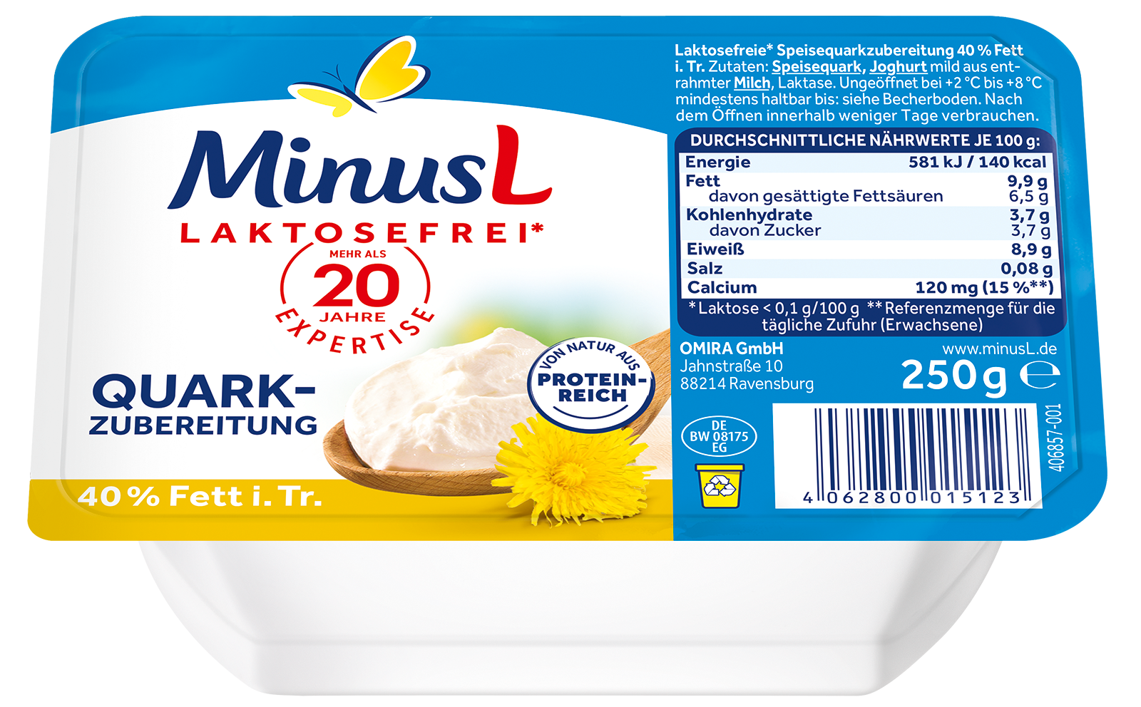 [MINUSL -  Product Range Image] quark 40%