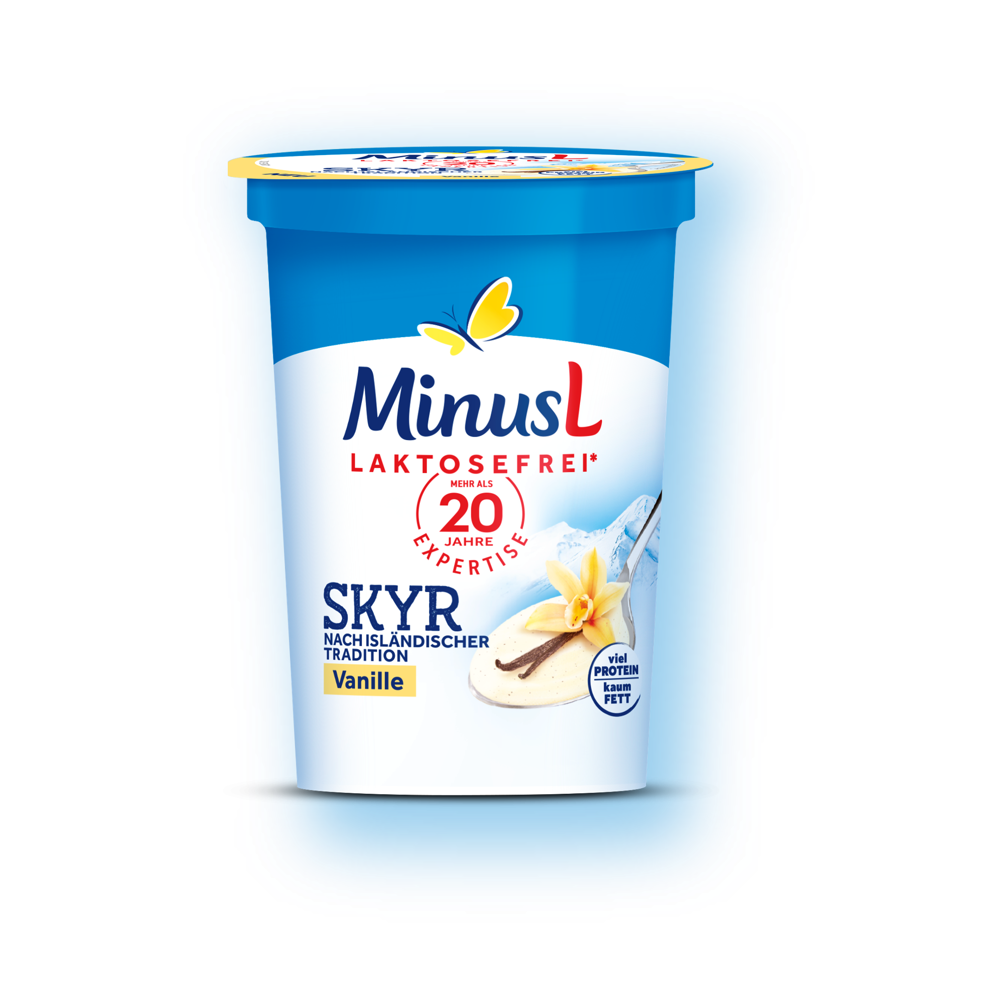 Skyr vanille ombre bleue