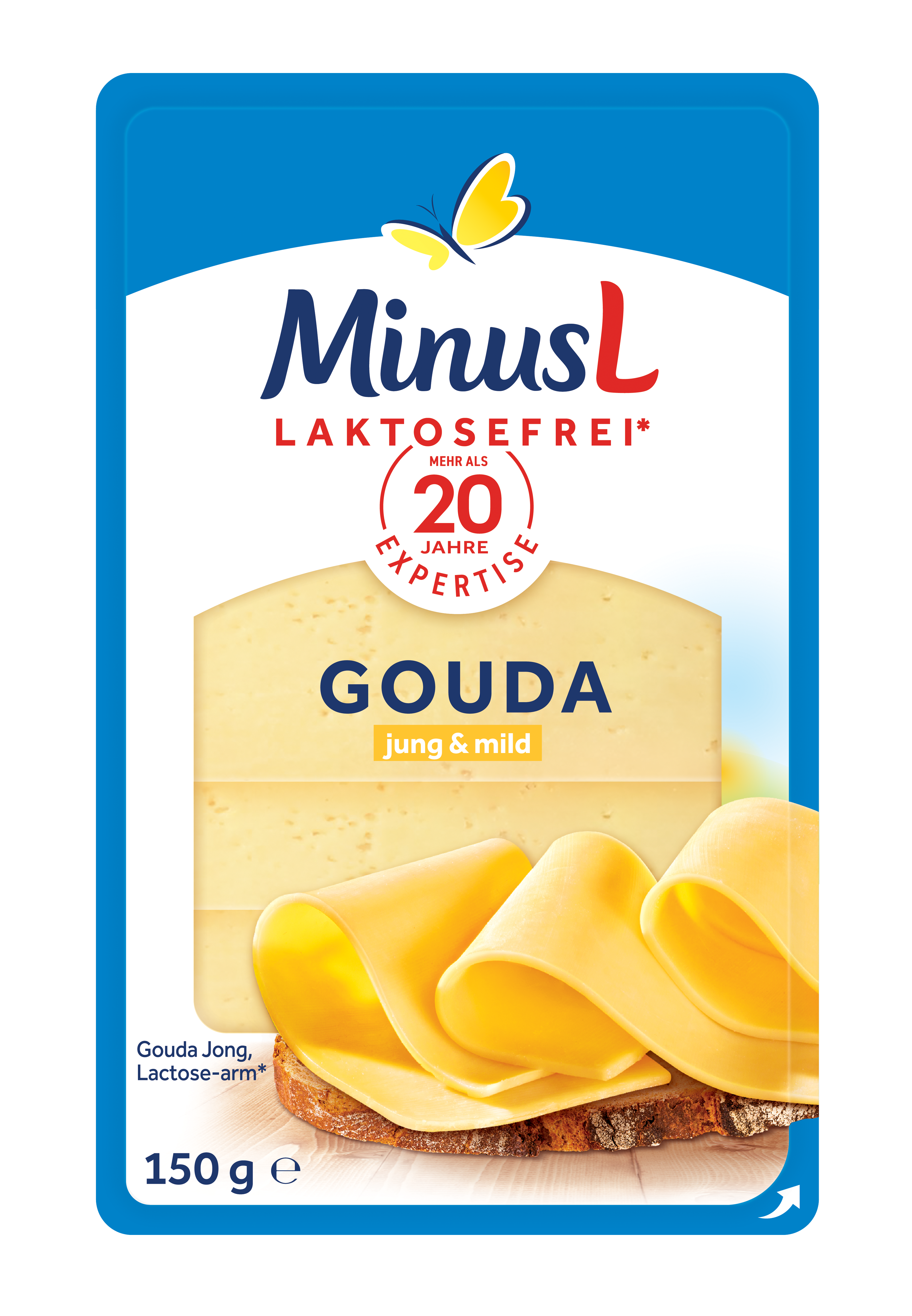 Gouda Scheiben 48% Fett i. Tr. 150g