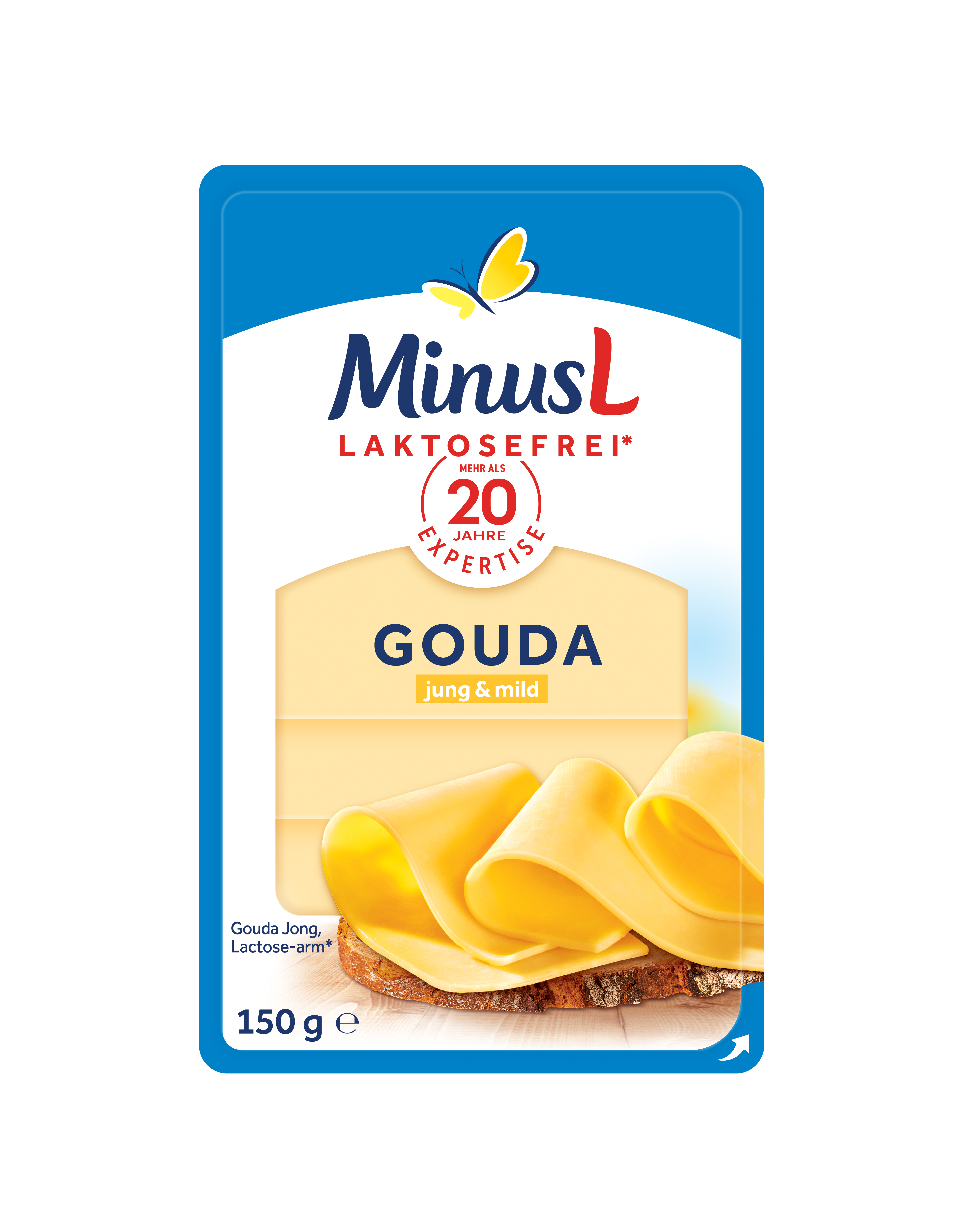 Gouda Scheiben 48% Fett i. Tr. 150g