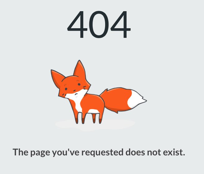 Patreon Old 404 Fox