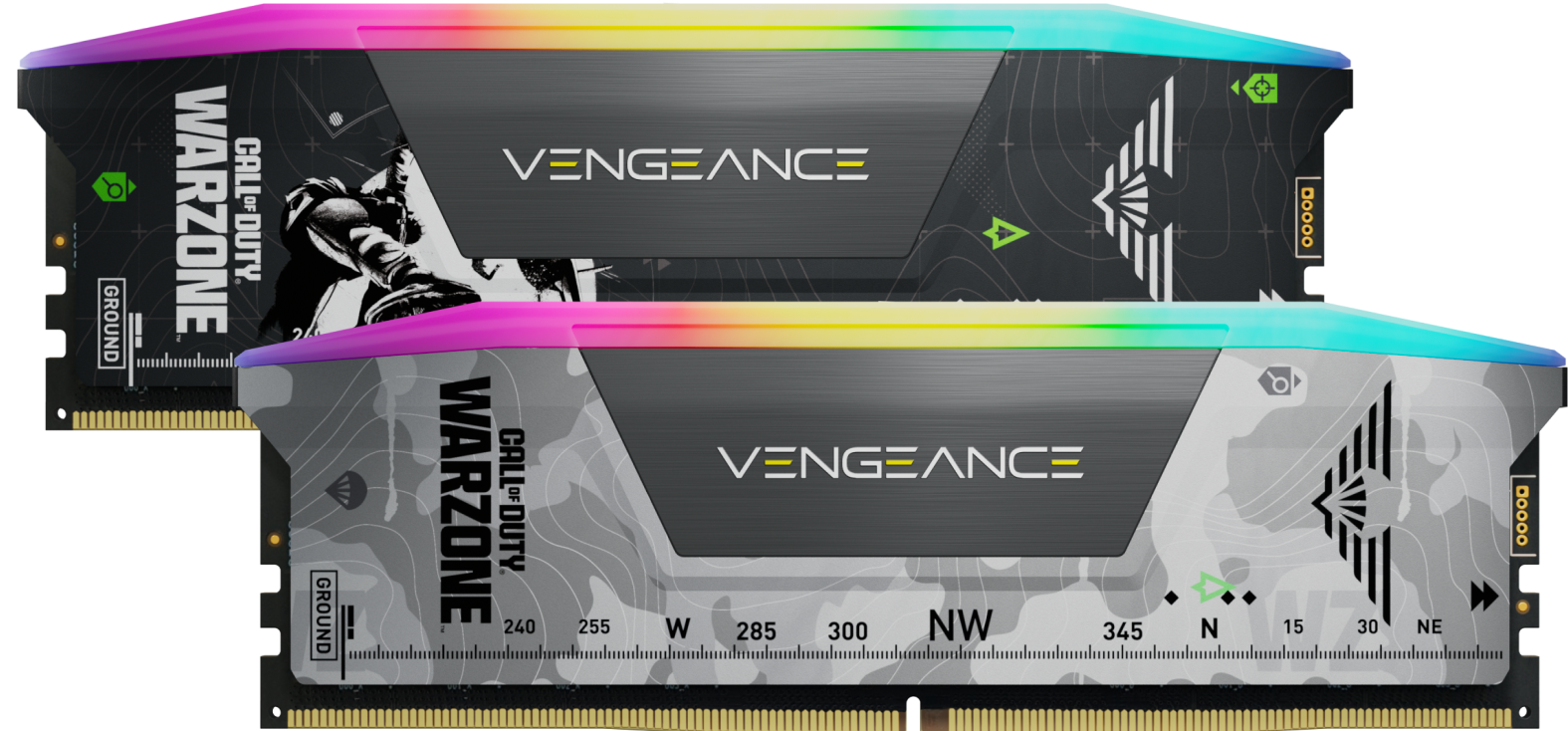 VENGEANCE® RGB 32GB (2x16GB) DDR5 DRAM 6400MT/s CL32 AMD EXPO