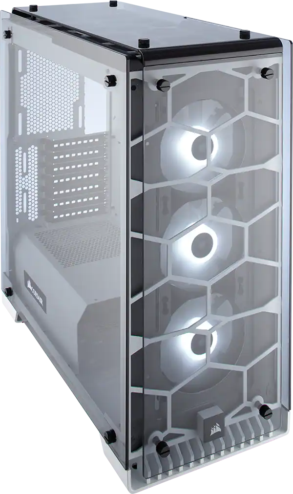 Crystal Series 570X RGB ATX Mid-Tower Case — White
