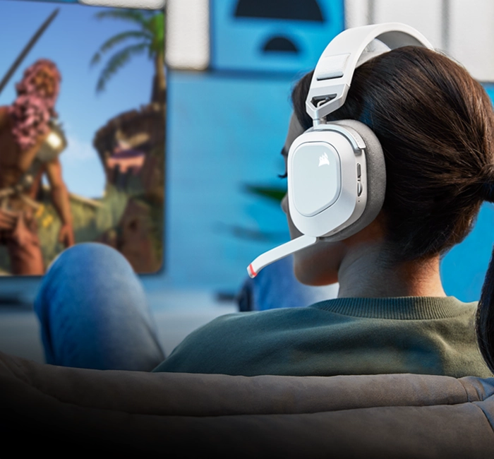 Nordamerika bølge overvåge VOID RGB ELITE Wireless Premium Gaming Headset with 7.1 Surround Sound —  White