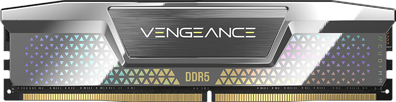 VENGEANCE® 48GB (2x24GB) DDR5 CUDIMM 8400MT/s CL40 Memory Kit - Silver