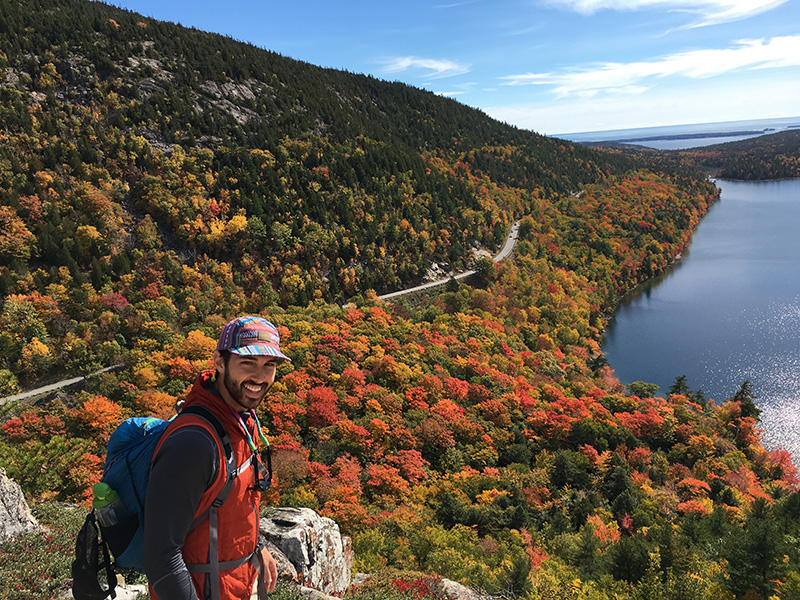 Joe high angle autumn landscape