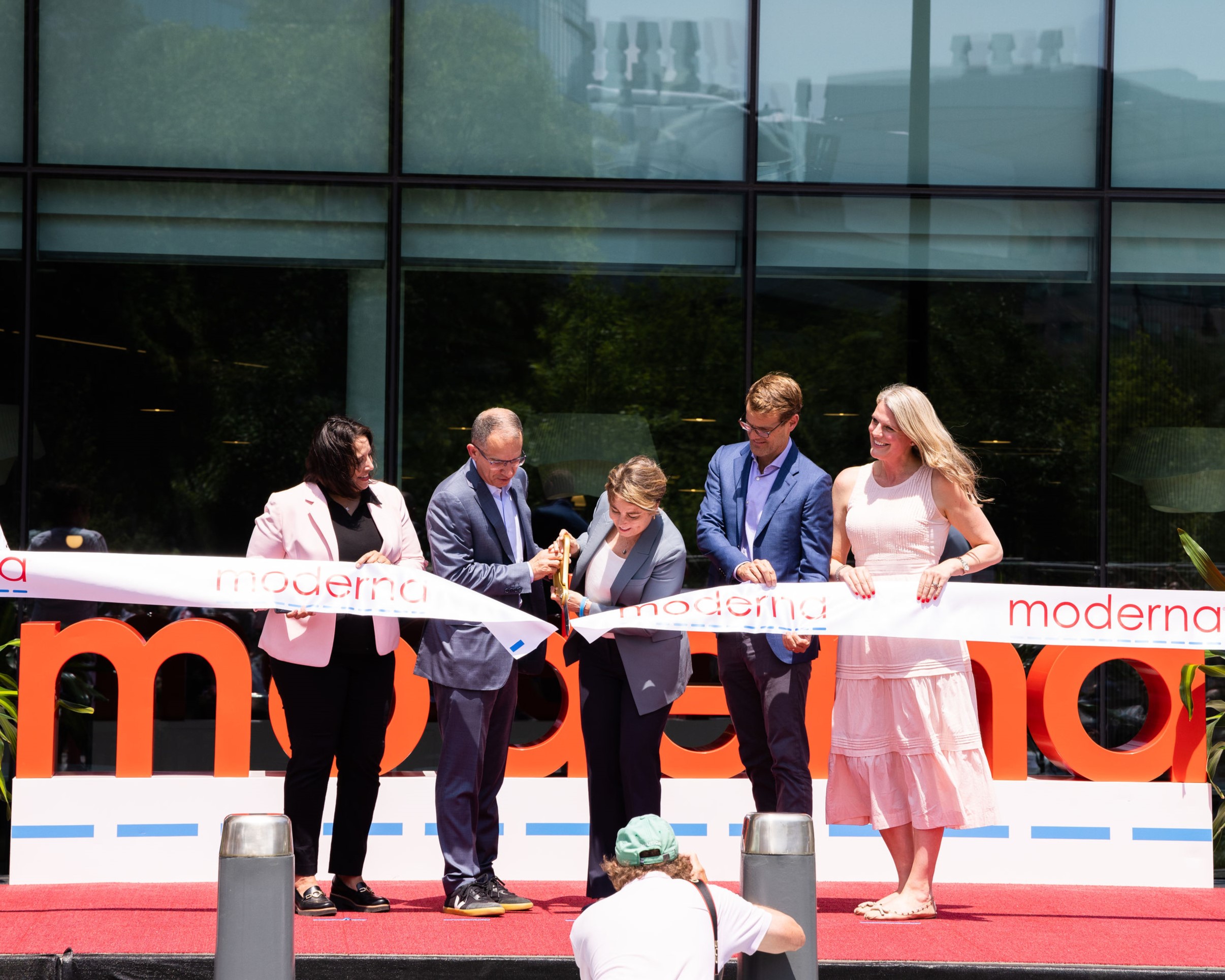 Moderna Celebrates Grand Opening of New Global Headquarters