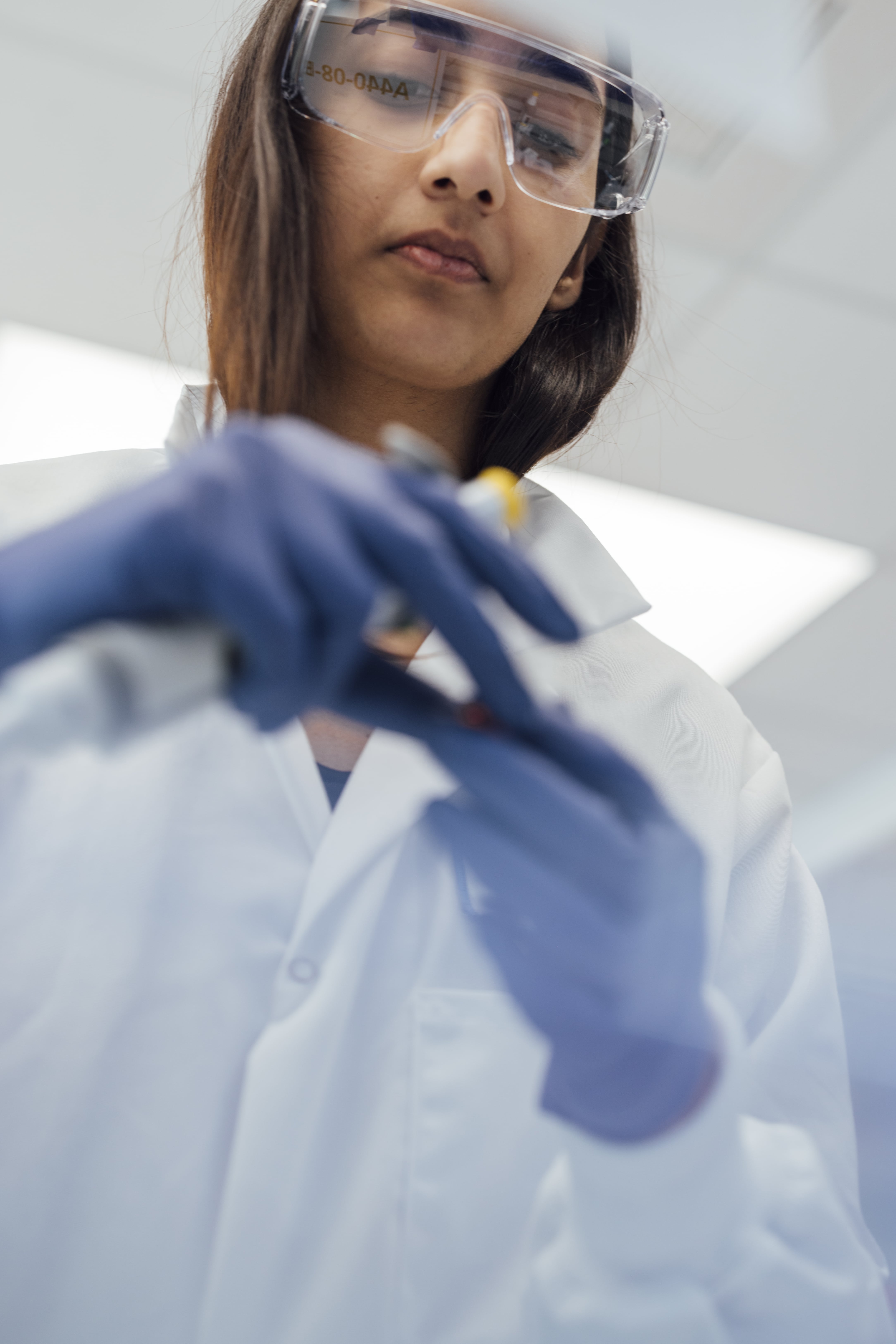 Woman in Lab