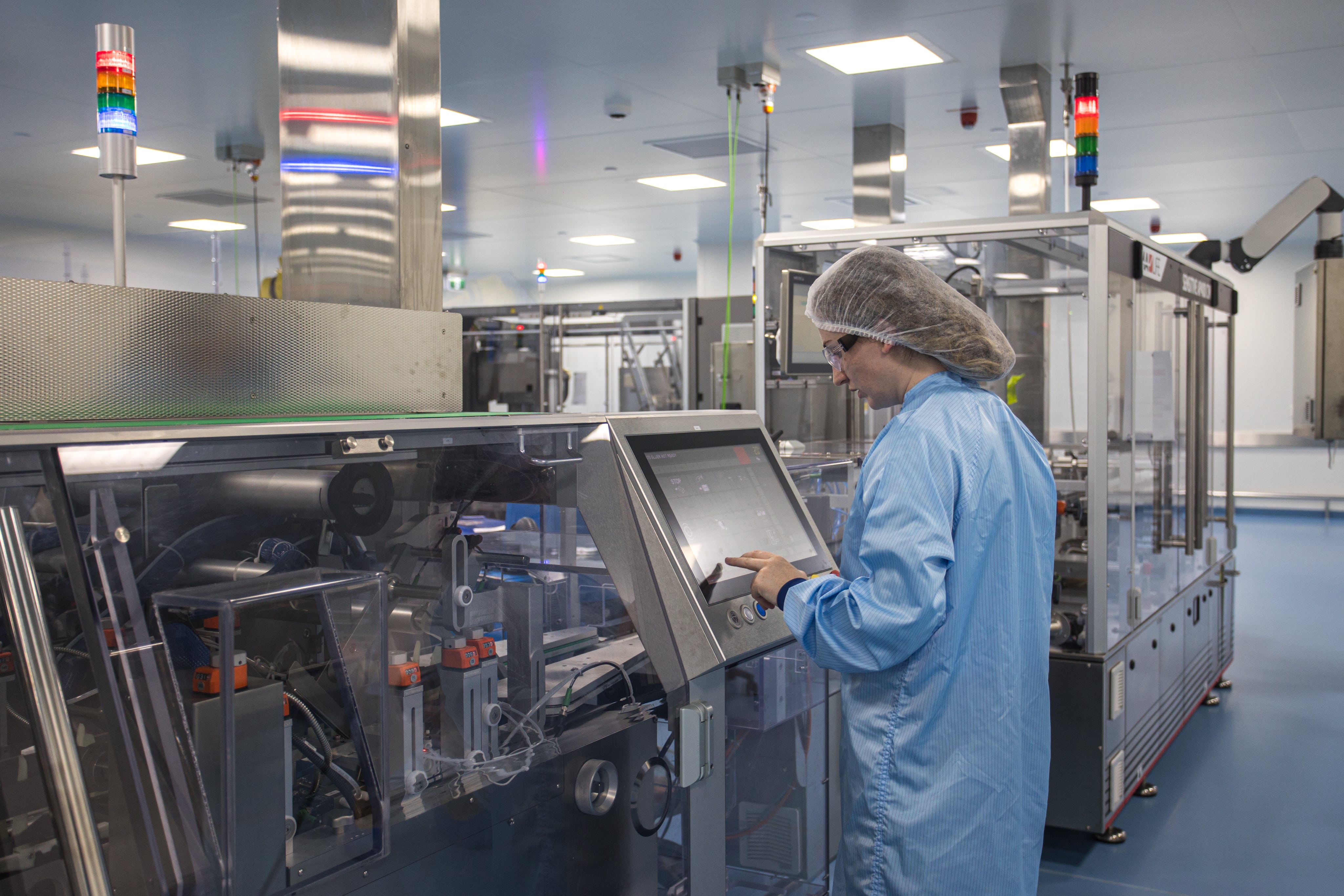 Image: The Packaging Line at Moderna Technology Centre – Melbourne 