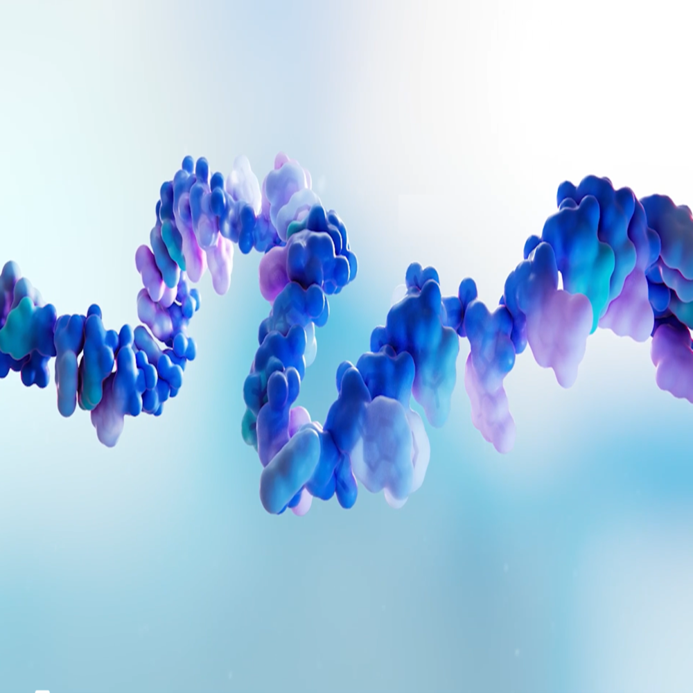 Graphical representation of mRNA