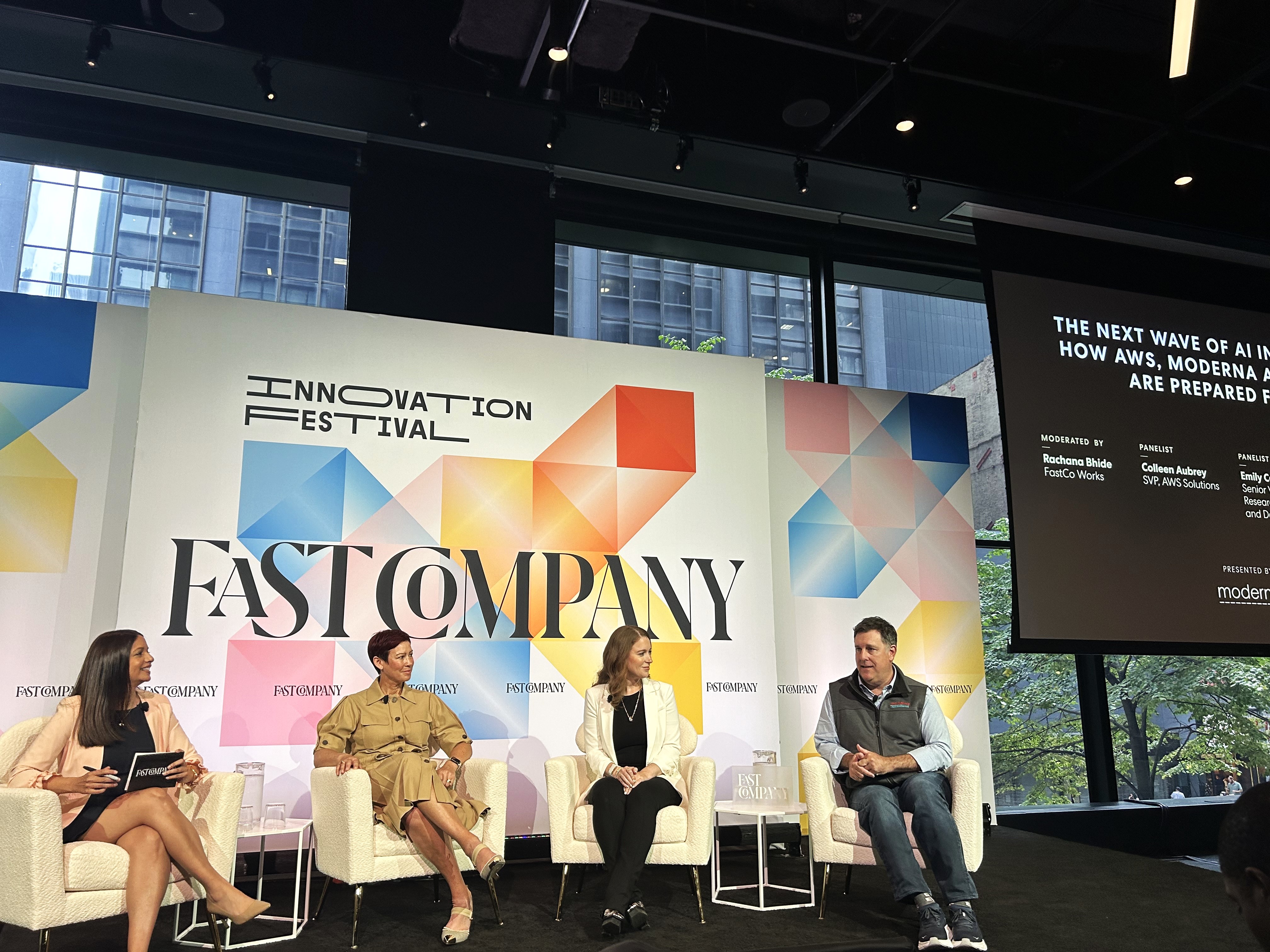 Joining Leaders at the Forefront of AI at Fast Company Innovation Festival