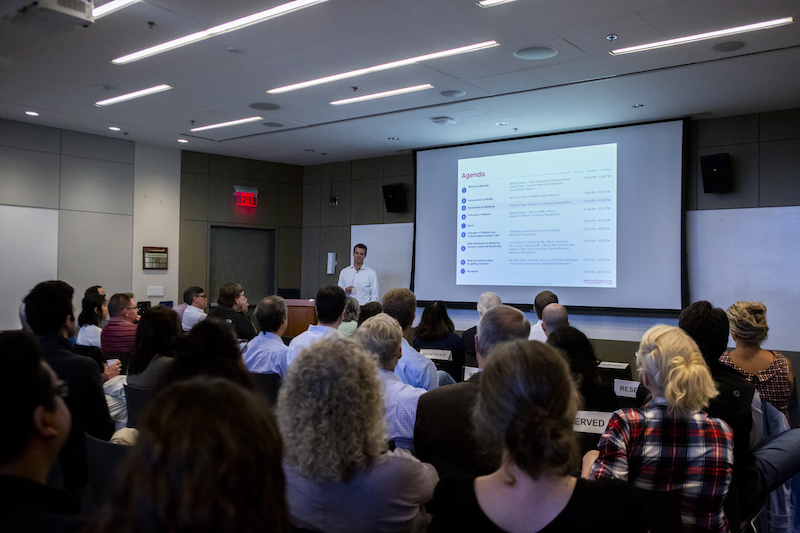 Media Center > Blogs > Working with Others to Move in a Bold New Direction > Stephen Hoge in conference room