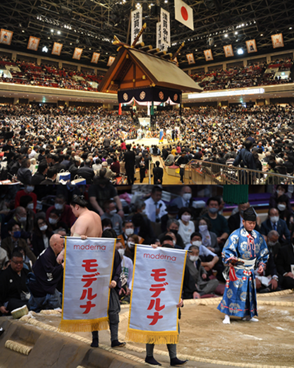 🇯🇵Japan > Moderna's Effort > Partnership with the Japan Sumo Association