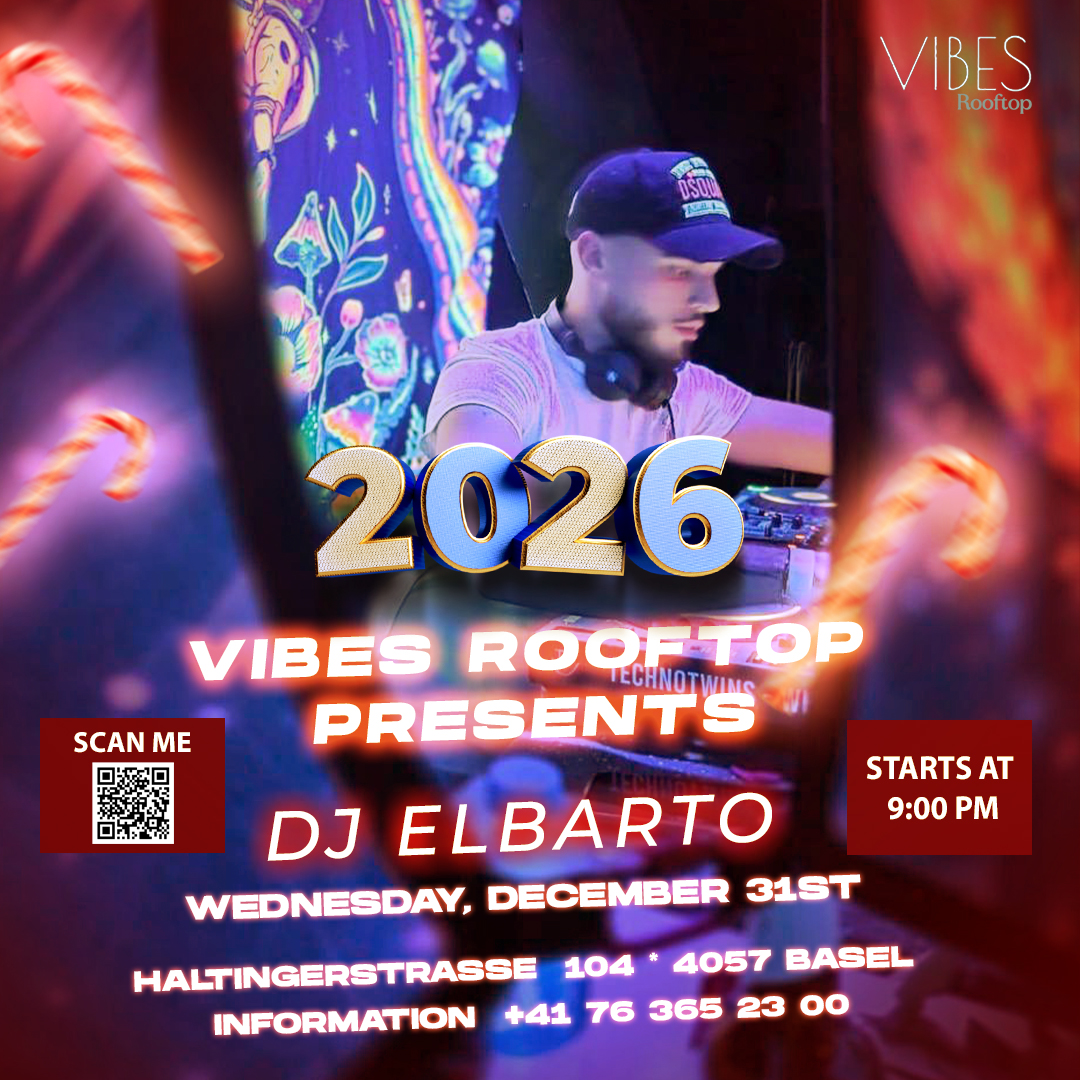 New Year 2026 at Vibes Rooftop