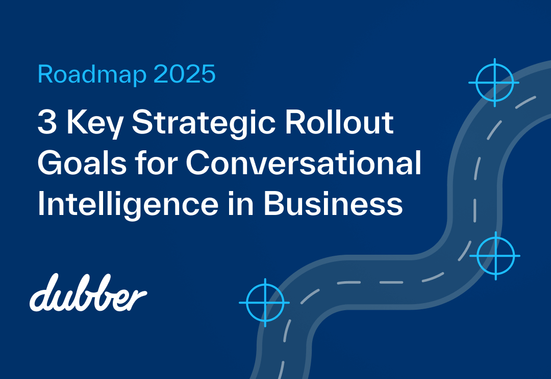 Roadmap 2025 3 Key Strategic Rollout Goals for Conversational