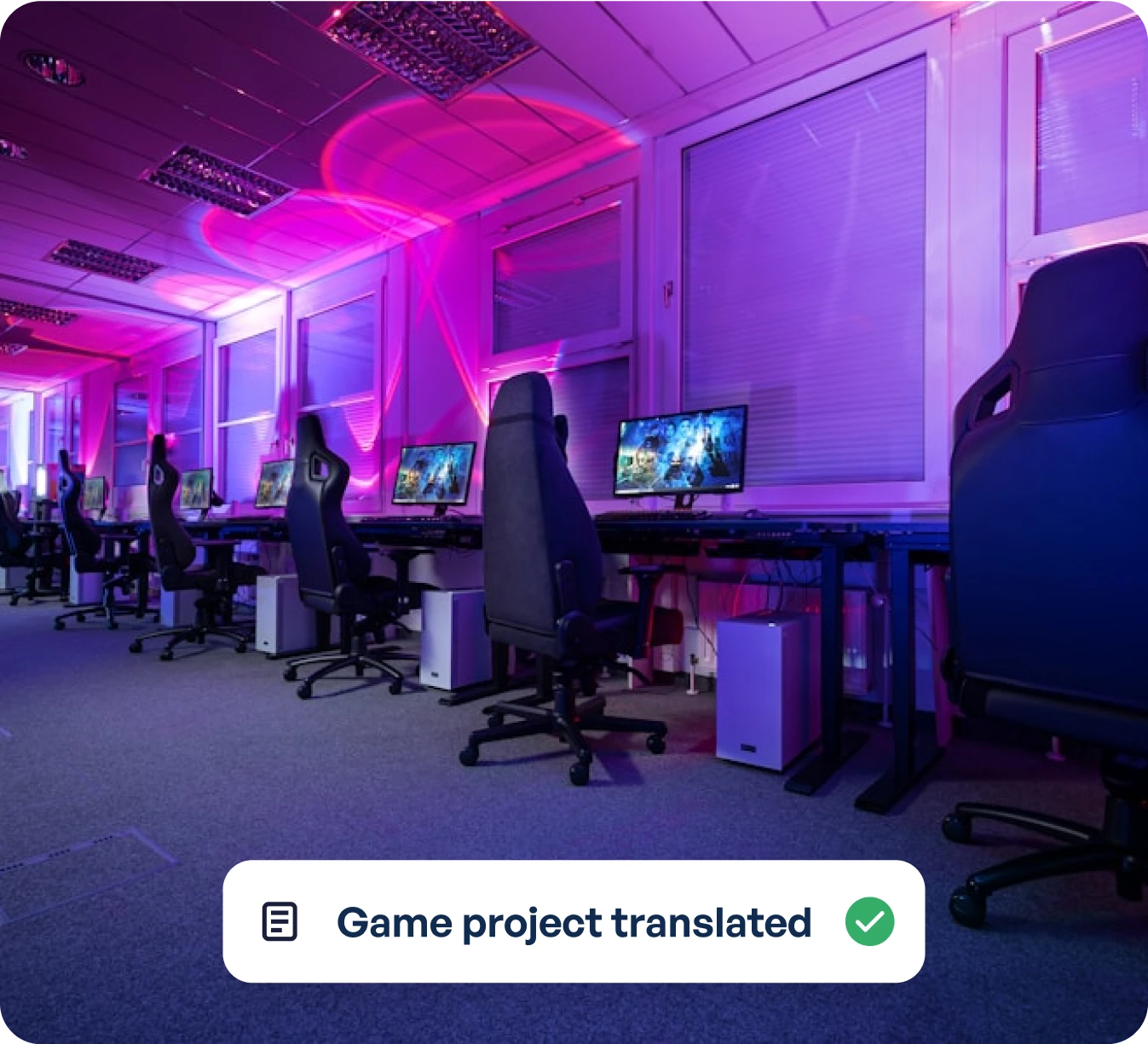 Gaming translation services we offer