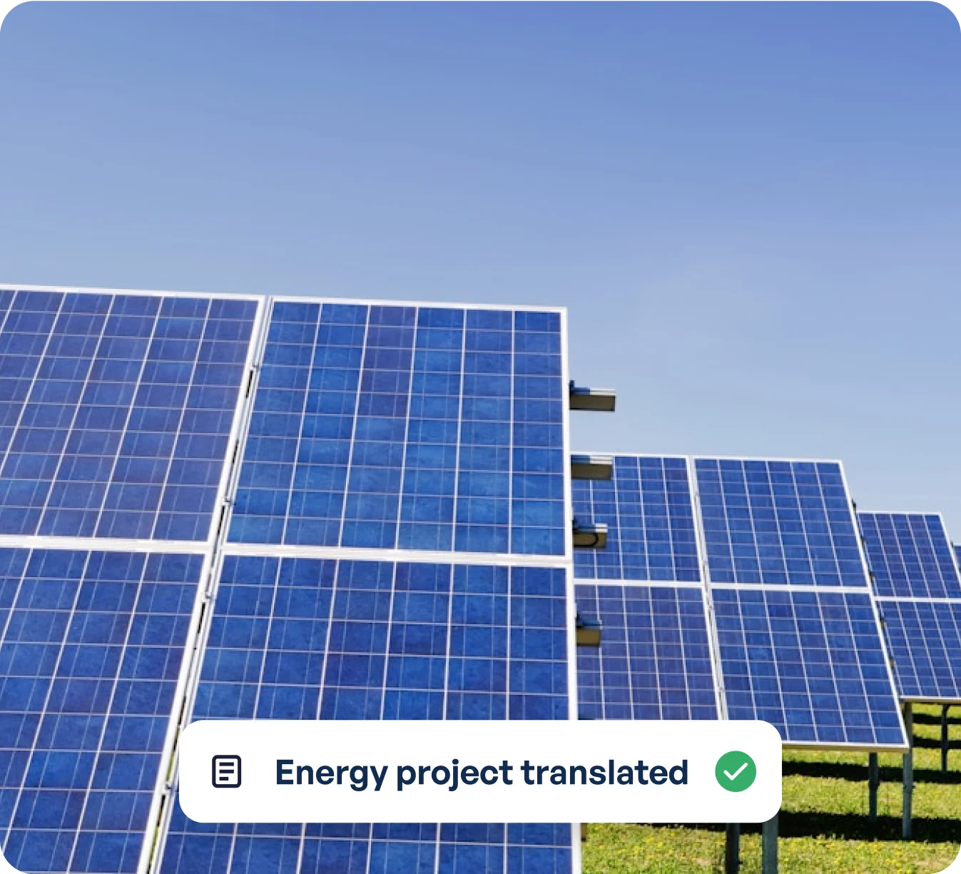 Energy translation services we offer