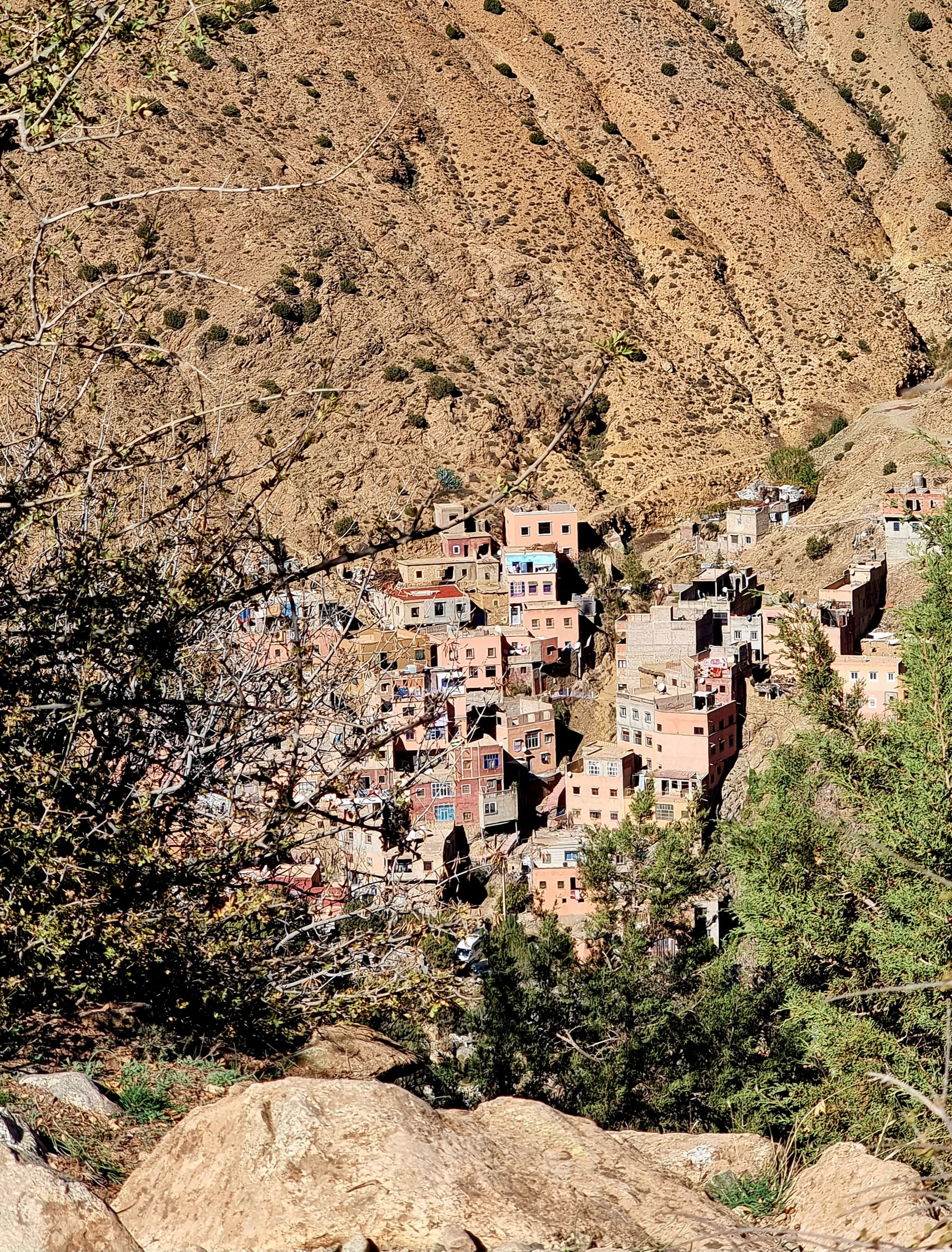 Marrakesh_Atlasgebergte_dorpje