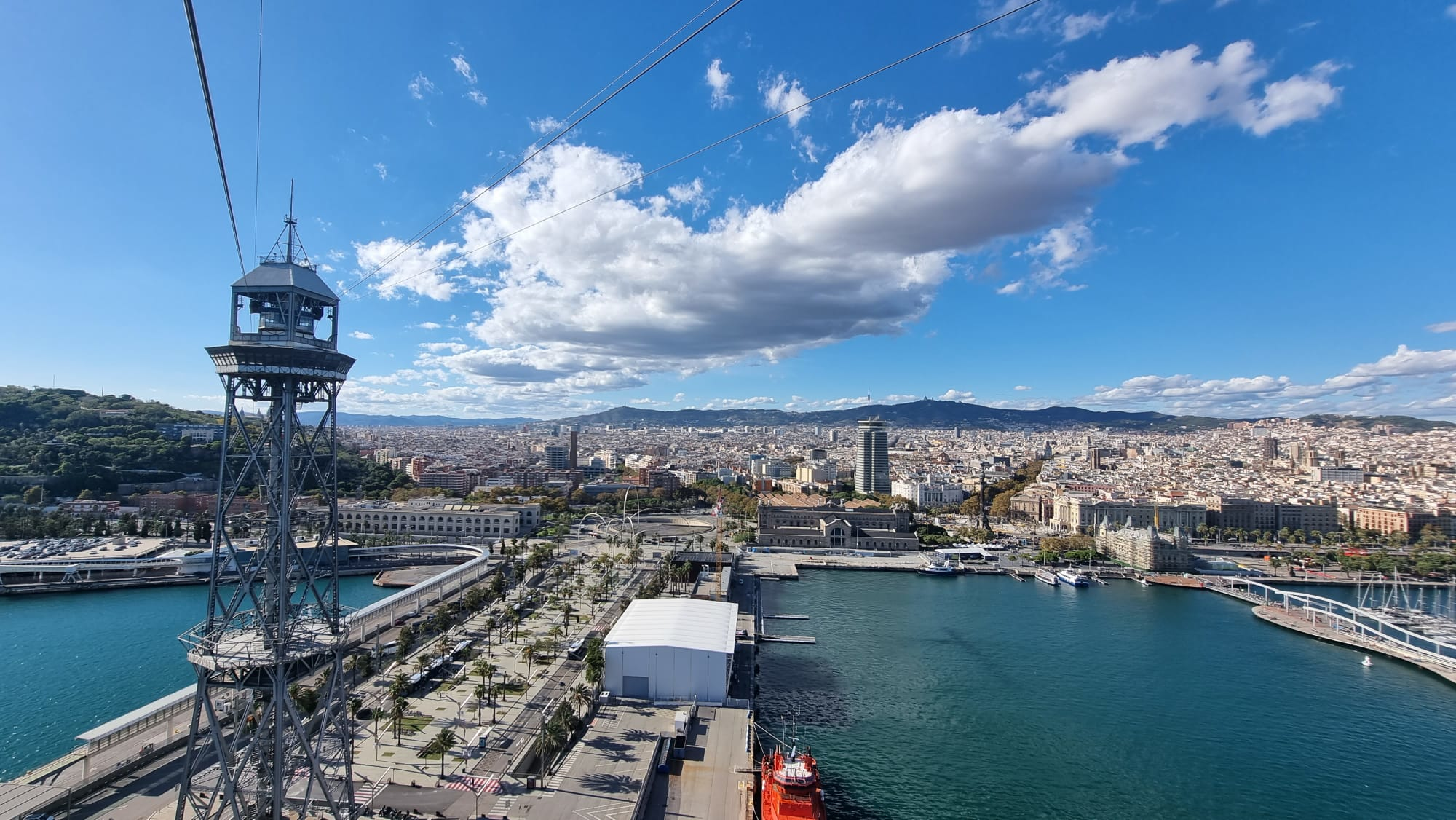 Europa_Barcelona_park Montjuïc_kabelbaan