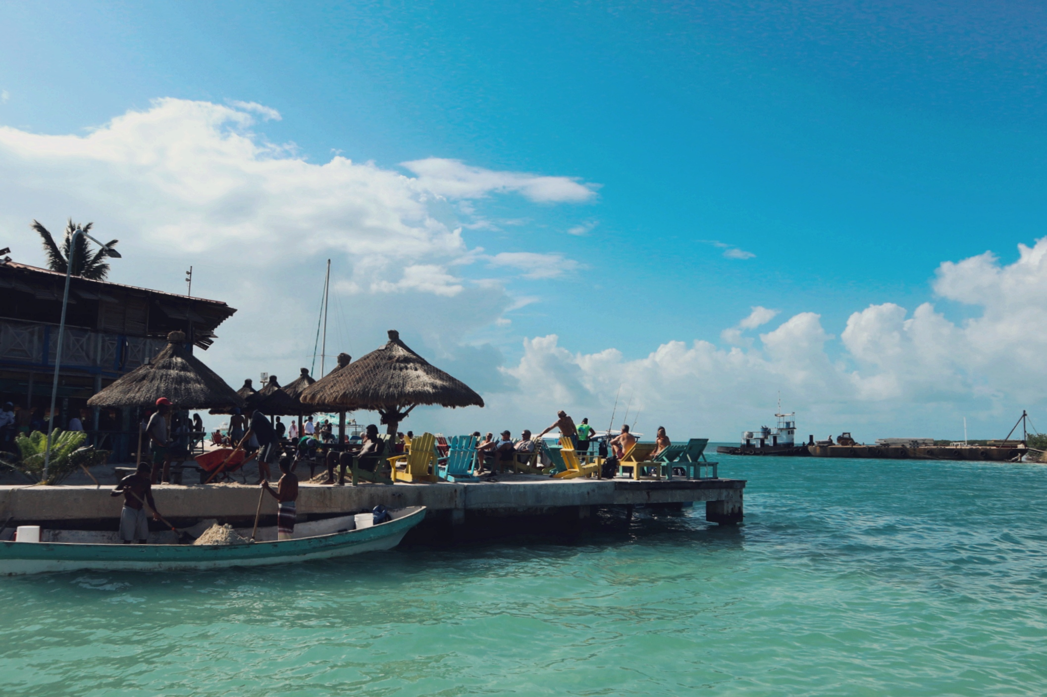 Midden Amerika_Caye_Caulker_Split