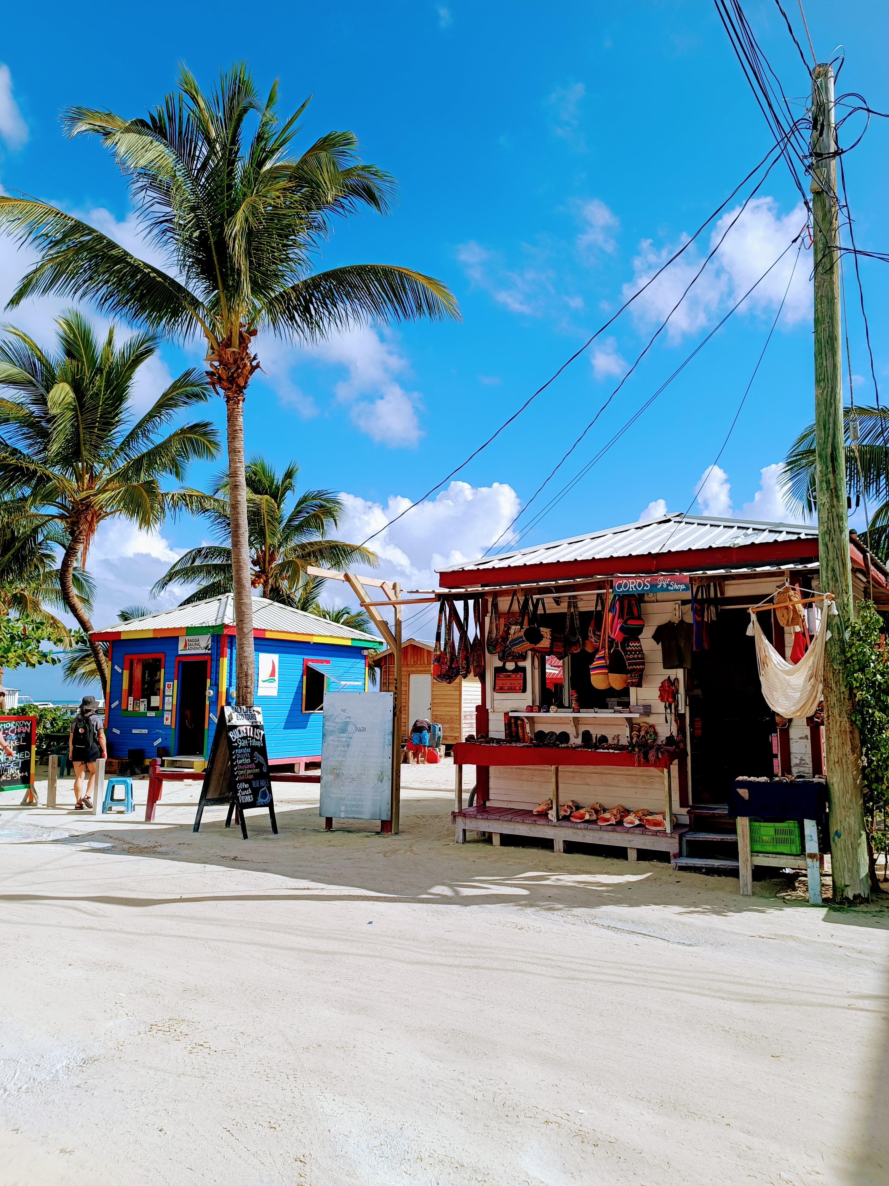 Midden Amerika_Caye Caulker_huisje