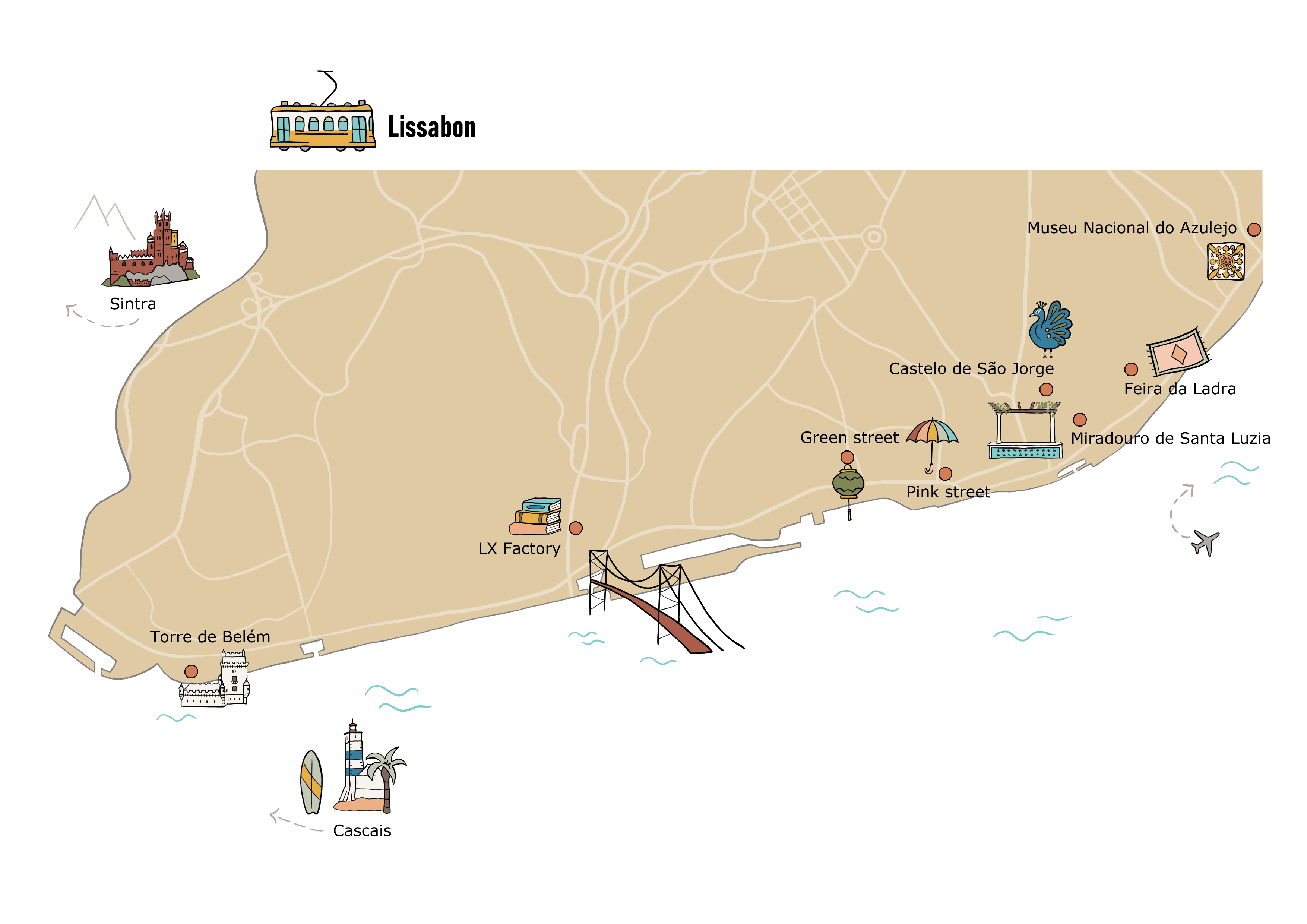 Europa_Portugal_Lissabon_map