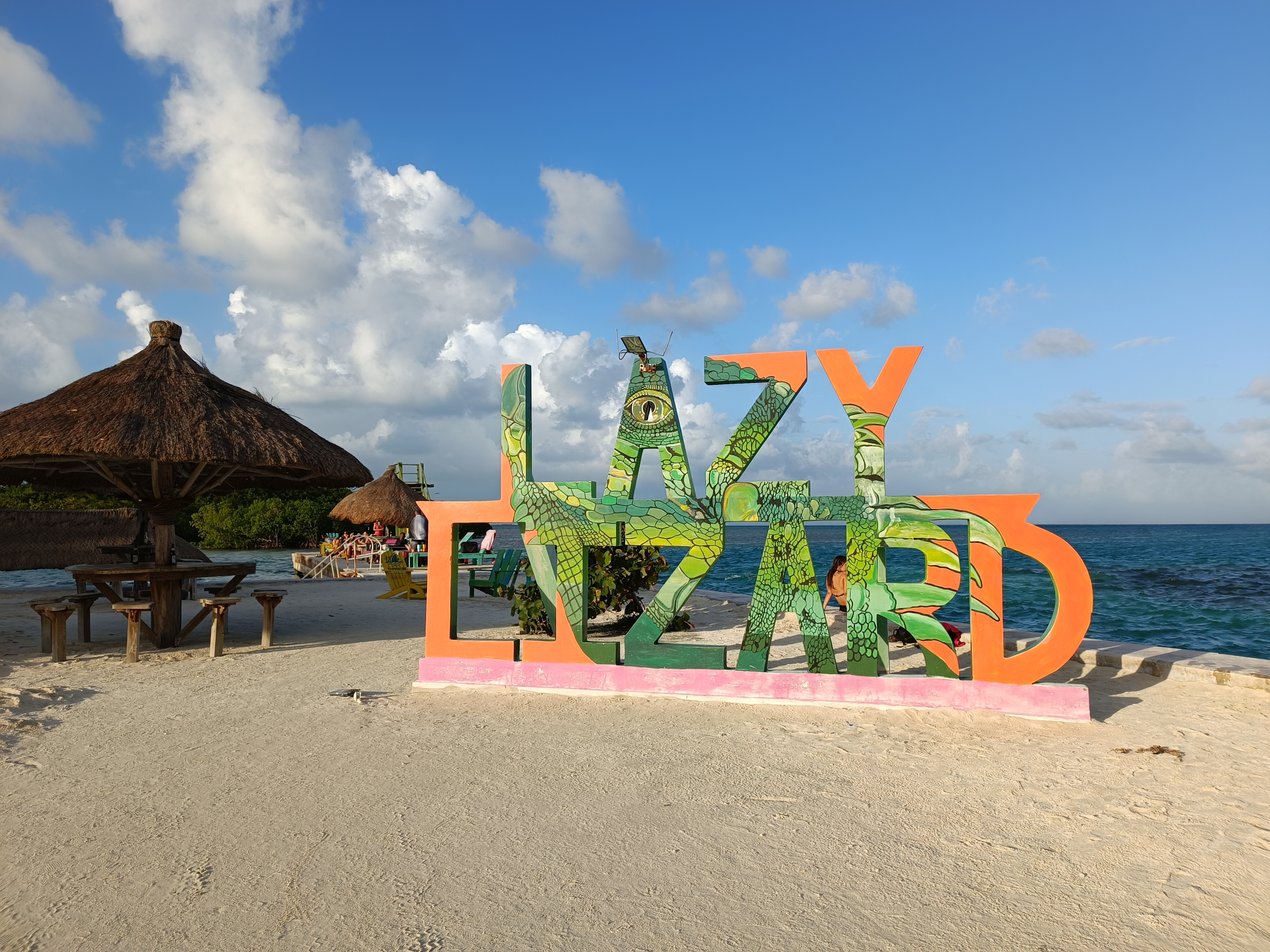 Midden Amerika_Caye Caulker_te split