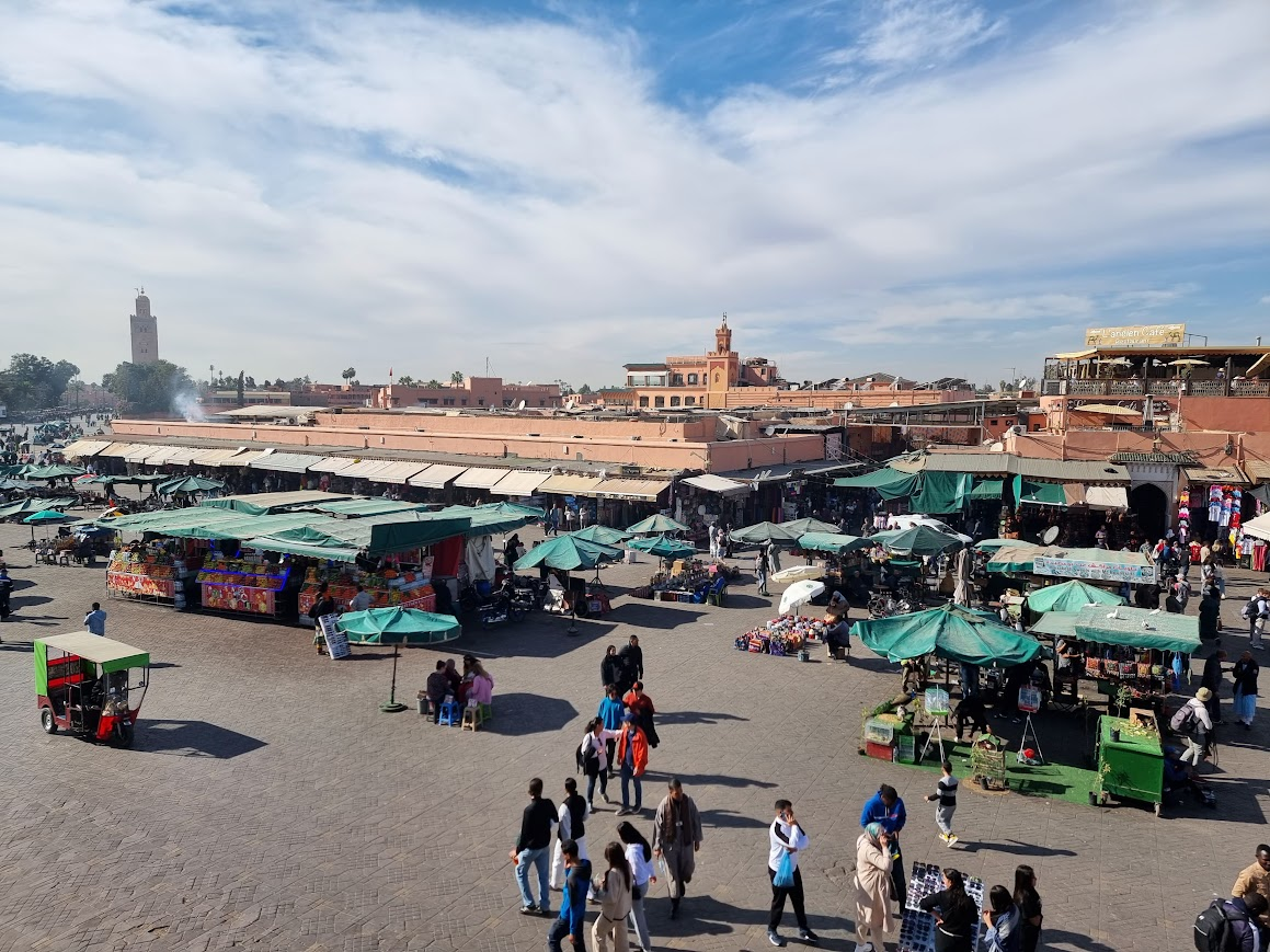 Marrakesh_Djemaa el Fna plein