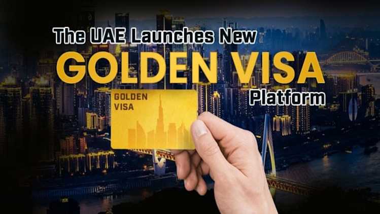 Visa Platform The UAE Launches New Golden Visa Platform