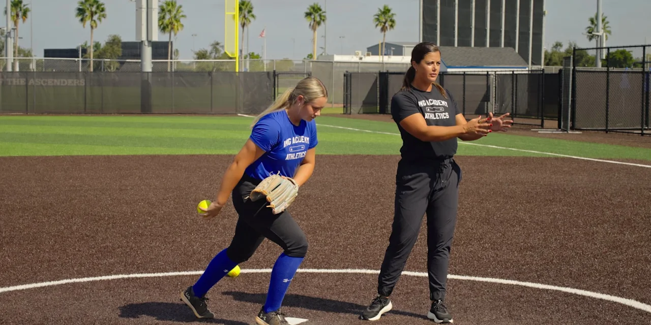 Softball Pitching Drill: 1-2-3 Go