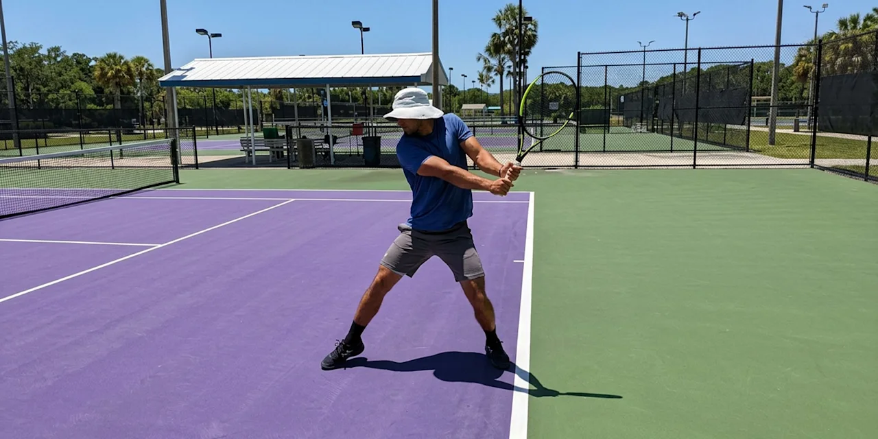 Tennis Groundstroke Drill: Backhand Variation